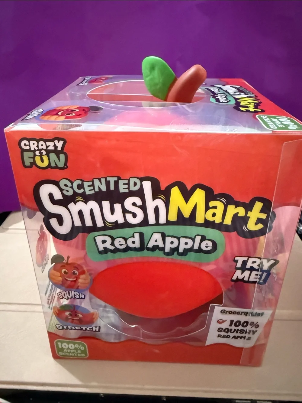 Scented SmushMart Red Apple Squishy Toy